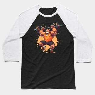 bear at gym Baseball T-Shirt